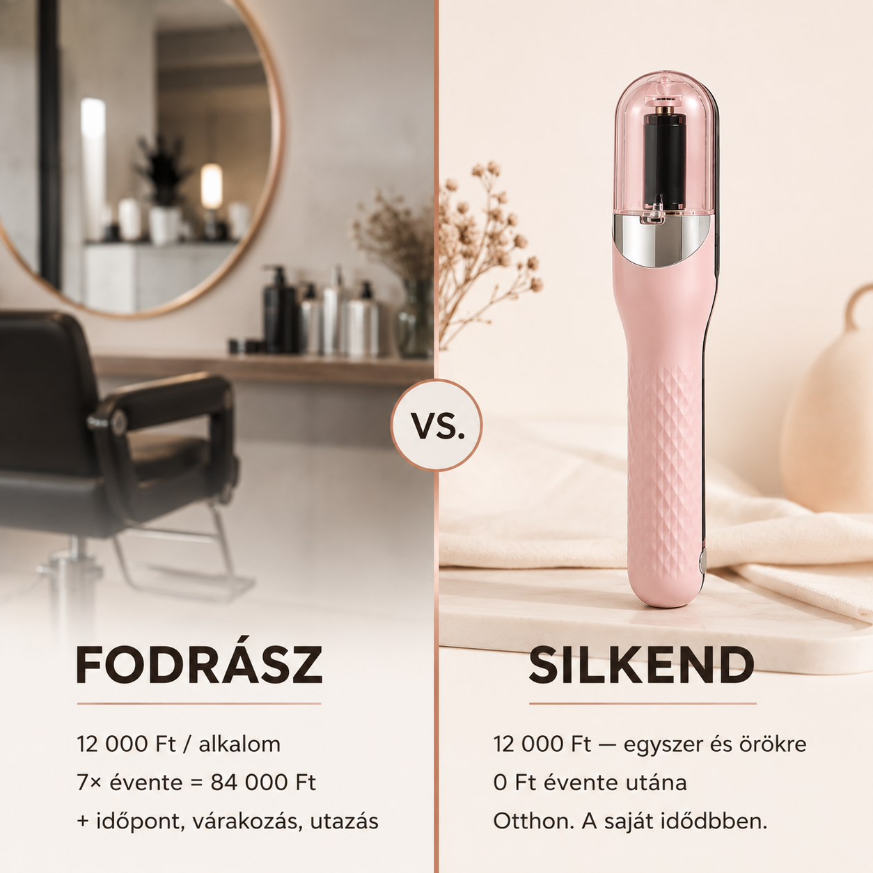 SILKEND — Professzionális Hajvégtrimmer